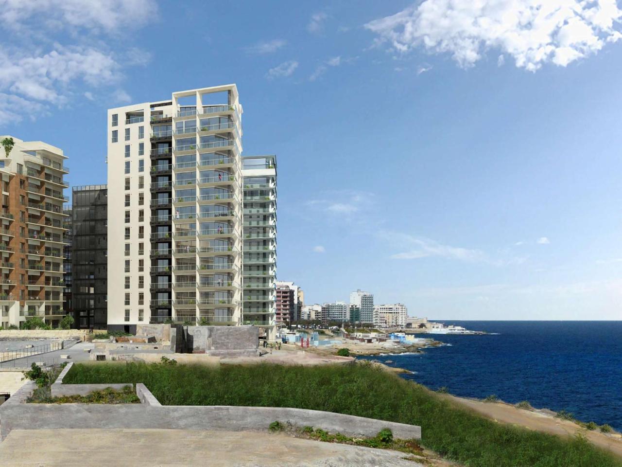 Seaview Apartment In Fort Cambridge, Sliema Esterno foto